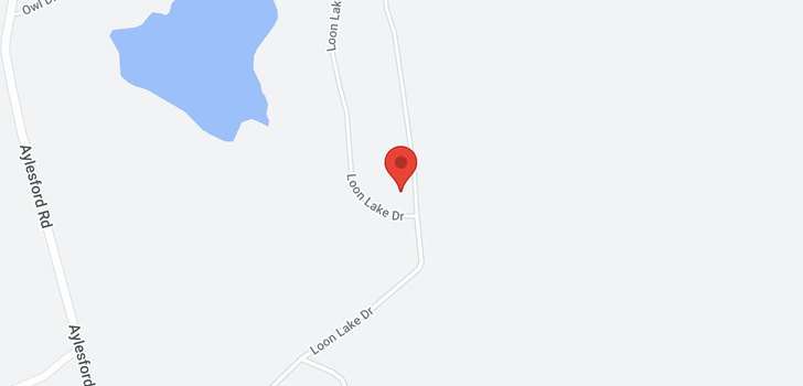 map of 672 Loon Lake Drive
